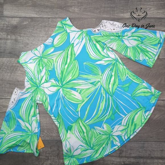 Ruby Rd. Cold Shoulder Half Sleeve Top Size M - Picture 5 of 5